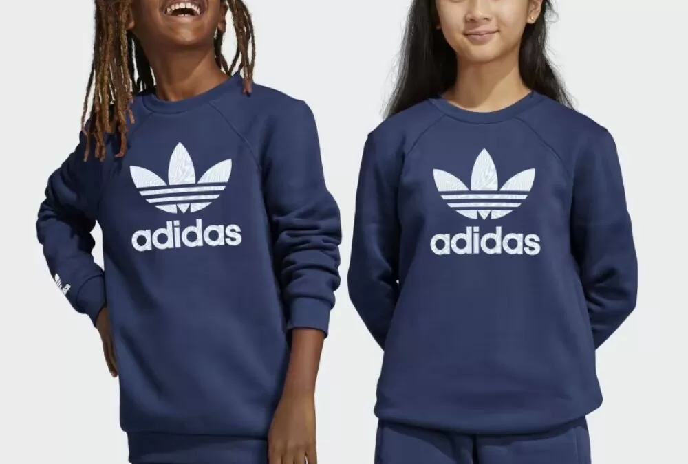 Moletom Adidas CREW Infantil por R$ 149,99