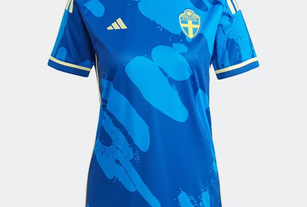 Camisa Seleção Suécia Away 23/24 s/n° Torcedor Adidas Feminina por R$ 89,99