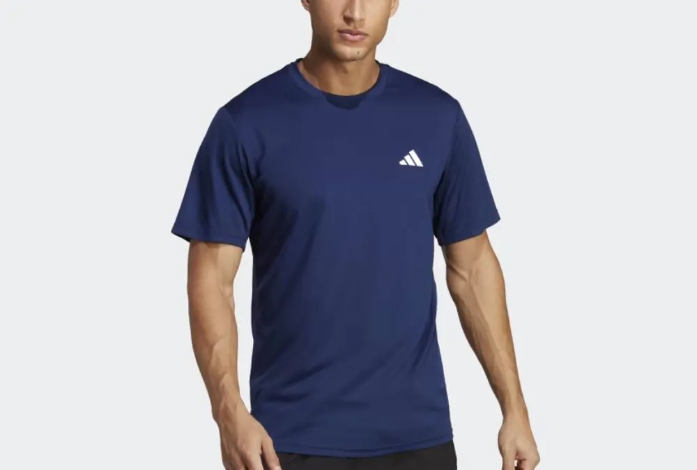 Camiseta Adidas Treino Manga Curta Logo por R$ 64,99
