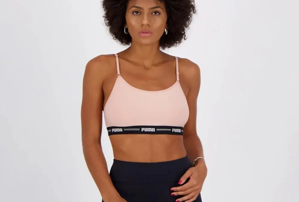 Top Puma Light Feminino Rosa por R$ 40,41