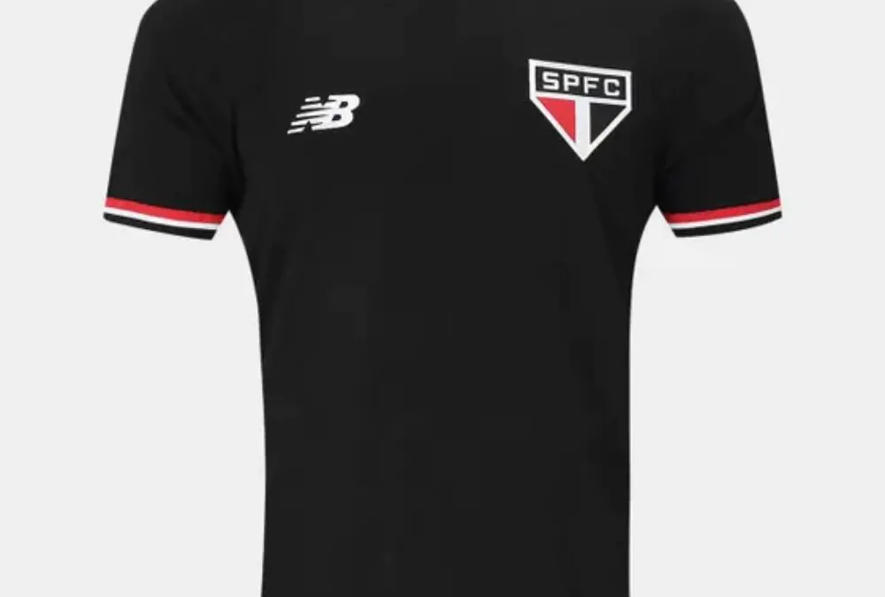 Camisa São Paulo New Balance Retrô Masculina por R$171,00