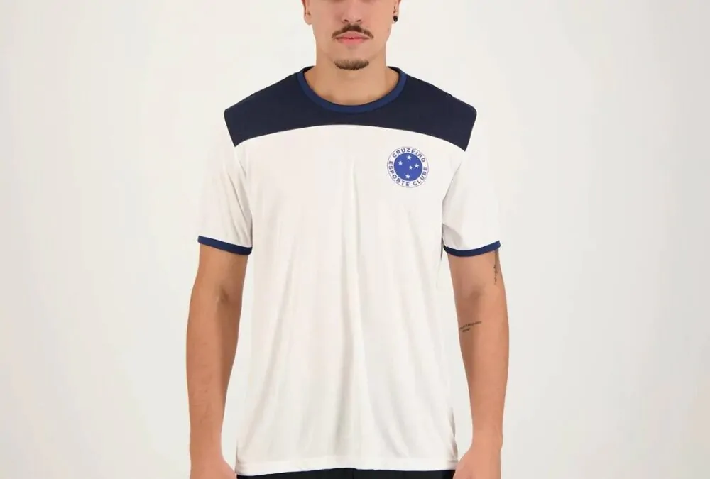 Camisa Cruzeiro Grasp Branca por R$ 52,15